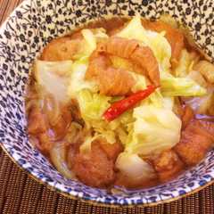 รูปของ とよ婆ちゃんの油麩キャベツ煮浸し