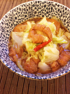 とよ婆ちゃんの油麩キャベツ煮浸し-レシピのメイン写真