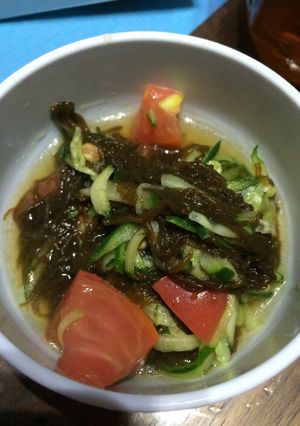 中華風もずくサラダ-レシピのメイン写真
