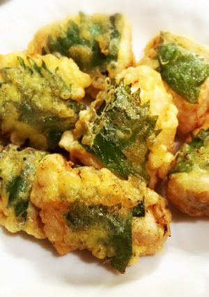 ささみのネギ味噌サンド大葉包み揚げ-レシピのメイン写真