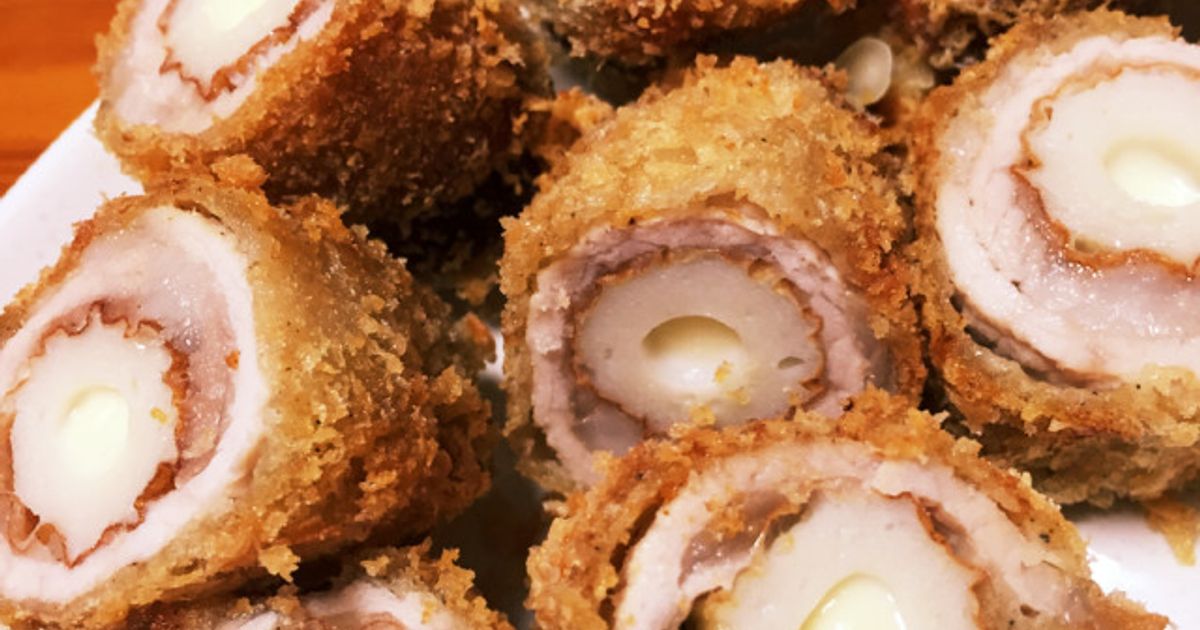 チーズinちくわの豚肉巻き揚げ by ☆ツボさんさん☆ 【クックパッド