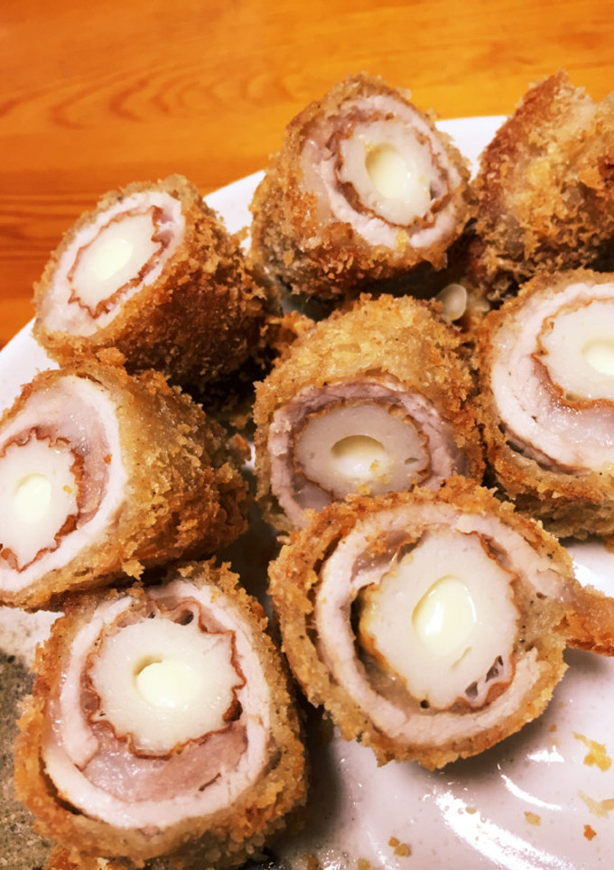 チーズinちくわの豚肉巻き揚げ-レシピのメイン写真