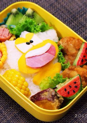 ド根性ガエル ピョン吉 キャラ弁-レシピのメイン写真