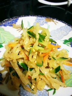 切り干し大根の中華風サラダ。-レシピのメイン写真