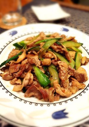 ジューシー！きゅうりの青椒肉絲-レシピのメイン写真