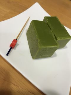 ヘルシー!ゼラチンで冷製抹茶ういろう♫-レシピのメイン写真