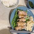 簡単!美味!蒸し鶏のゴママヨドレ