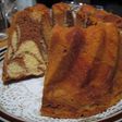 くっきりマーブルケーキ