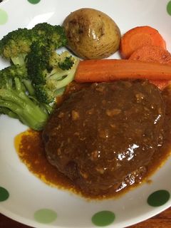 簡単ハンバーグ煮込み-レシピのメイン写真
