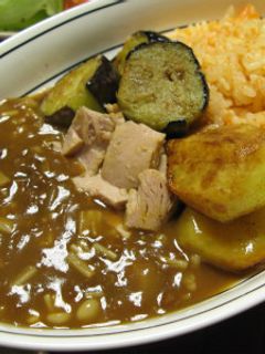 野菜の素揚げシーチキン和えカレー-レシピのメイン写真