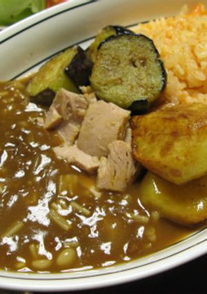 野菜の素揚げシーチキン和えカレー-レシピのメイン写真
