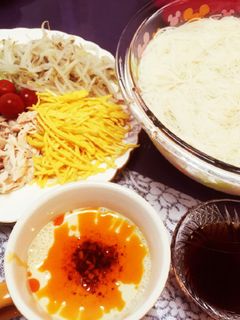 豆乳坦々素麺つゆ-レシピのメイン写真