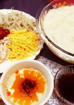 豆乳坦々素麺つゆ-レシピのメイン写真