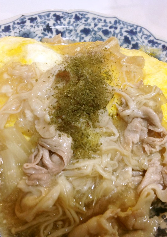 炊き込みご飯が余ったら‼️和風オムライス-レシピのメイン写真
