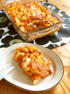 きのことチキンのトマトクリームグラタン-レシピのメイン写真