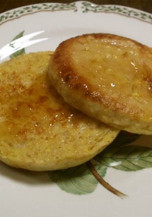 イングリッシュマフィンのフレンチトースト-レシピのメイン写真