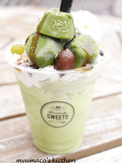 抹茶ラテ・フラペチーノ風-レシピのメイン写真