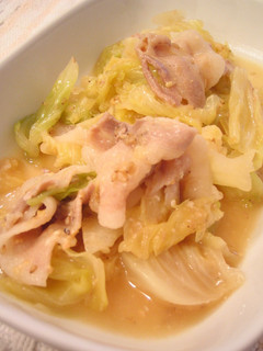 キャベツと豚肉の味噌煮-レシピのメイン写真