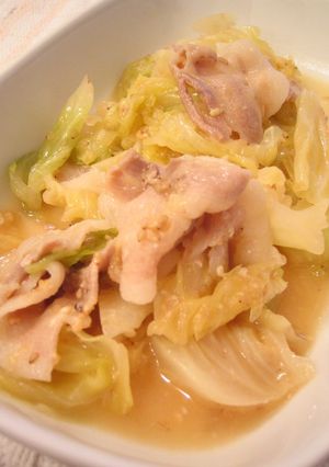 キャベツと豚肉の味噌煮-レシピのメイン写真