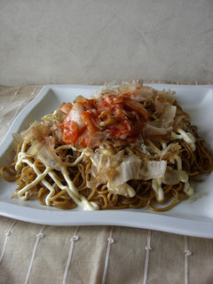 簡単♪キムマヨのっけde焼きそば-レシピのメイン写真