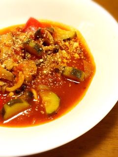 鶏肉のトマト煮込み ラタトゥイユ風-レシピのメイン写真