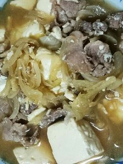 簡単☆さっぱり肉豆腐-レシピのメイン写真