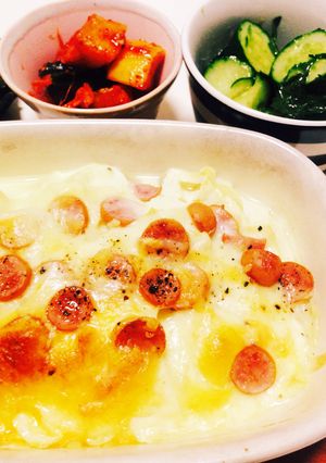 簡単おつまみに☆豆腐のチーズ焼き-レシピのメイン写真
