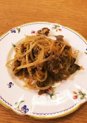 簡単うまい安い！豚もやしポン酢☆-レシピのメイン写真