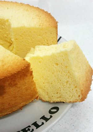 夏にぴったり♪レモンシフォンケーキ♡-レシピのメイン写真