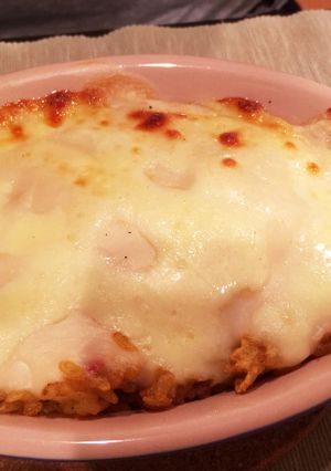 超簡単!冷凍カレーピラフで絶品熱々ドリア-レシピのメイン写真