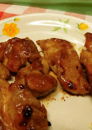 お弁当に!鶏もも肉の照り焼き♪-レシピのメイン写真