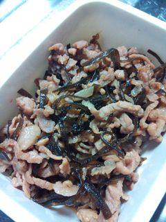 豚肉と昆布の炒め煮-レシピのメイン写真