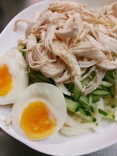 棒々鶏風うどん-レシピのメイン写真