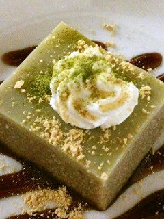 高野豆腐の抹茶オレようかん風-レシピのメイン写真