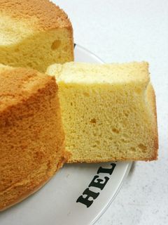 【バニラ】基本のプレーンシフォンケーキ♪-レシピのメイン写真