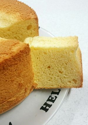【バニラ】基本のプレーンシフォンケーキ♪-レシピのメイン写真