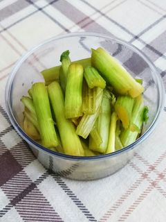簡単 セロリの漬け物(記録用)-レシピのメイン写真