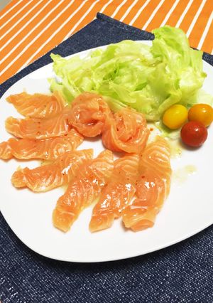 ズボラな美味しいカルパッチョ-レシピのメイン写真