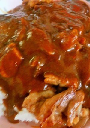 夏に簡単、レトルトカレーを使って。-レシピのメイン写真