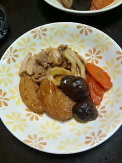 鶏肉とさつま揚げのじぶに煮-レシピのメイン写真