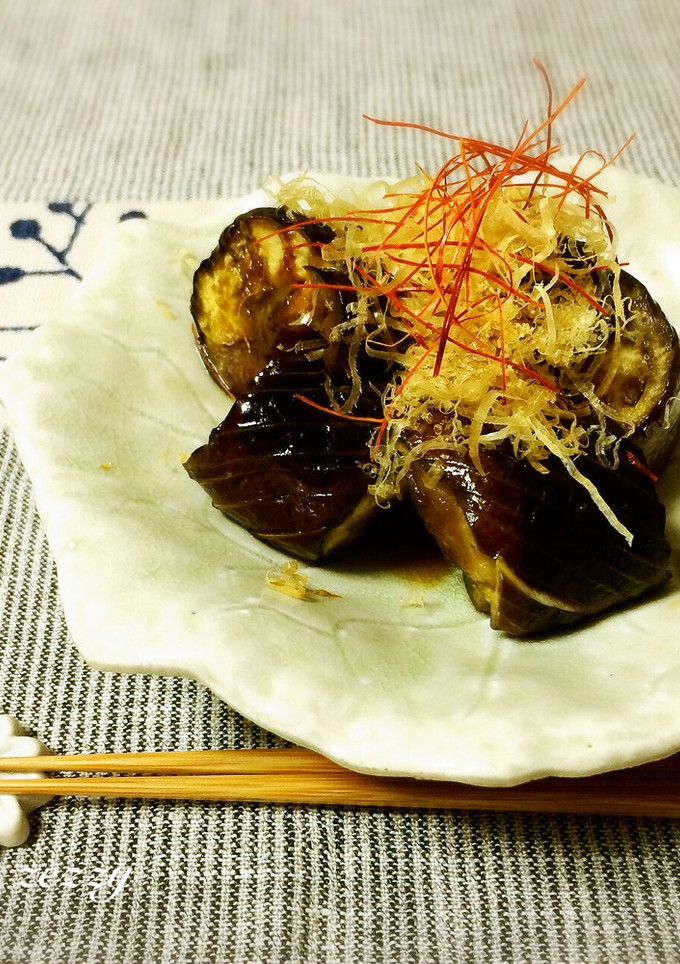 簡単！10分で！基本の茄子の煮びたし-レシピのメイン写真