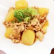 *鶏ミンチで肉じゃが*