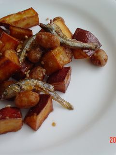 これすき!大豆とさつまいもの甘辛煮-レシピのメイン写真