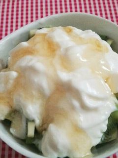 ★朝食に★キウイヨーグルト★-レシピのメイン写真