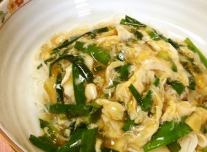 簡単！そうめんのにら玉あんかけ-レシピのメイン写真