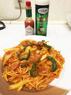 スパゲッティナポリタン-レシピのメイン写真