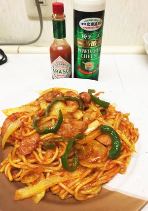 スパゲッティナポリタン-レシピのメイン写真