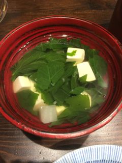 モロヘイヤとカブで豆腐のすまし汁-レシピのメイン写真