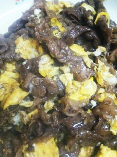 牛肉のあまから卵炒め-レシピのメイン写真