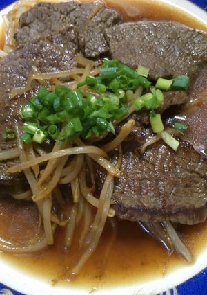 簡単! 焼き肉 牛肉 もやしの 和風炒め-レシピのメイン写真